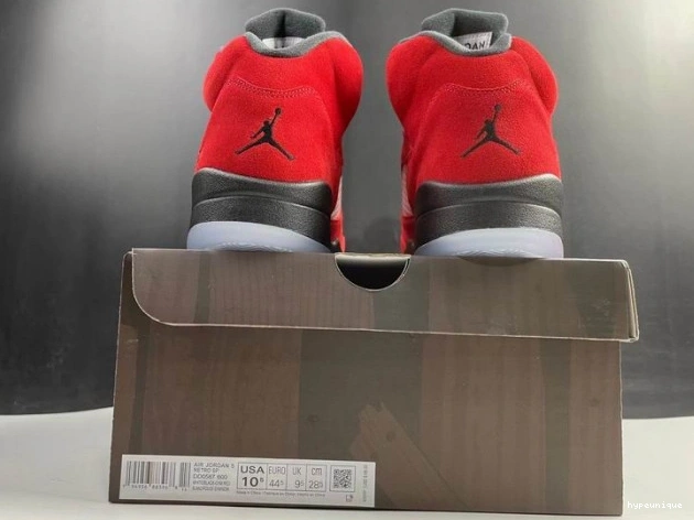 HYPE Raging DD0587-600 Retro Jordan Bulls 5 (2021) Red 0813